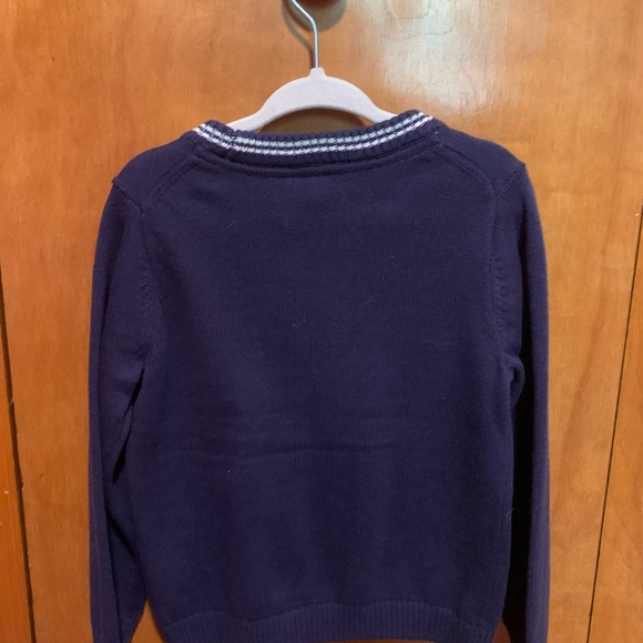 New 2T Janie and Jack Navy Sailboat Sweater - Picture 4 of 4